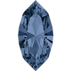 4231 Swarovski Crystal Montana Blue 6x3mm Navette Rhinestones 6 Dozen